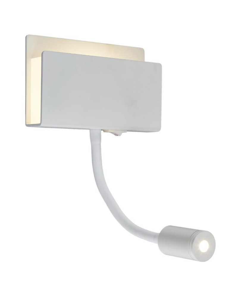***OFER/DES*** CABARETE * APLIQUE BLANCO 1+1L - 3+3 W - 3000k 